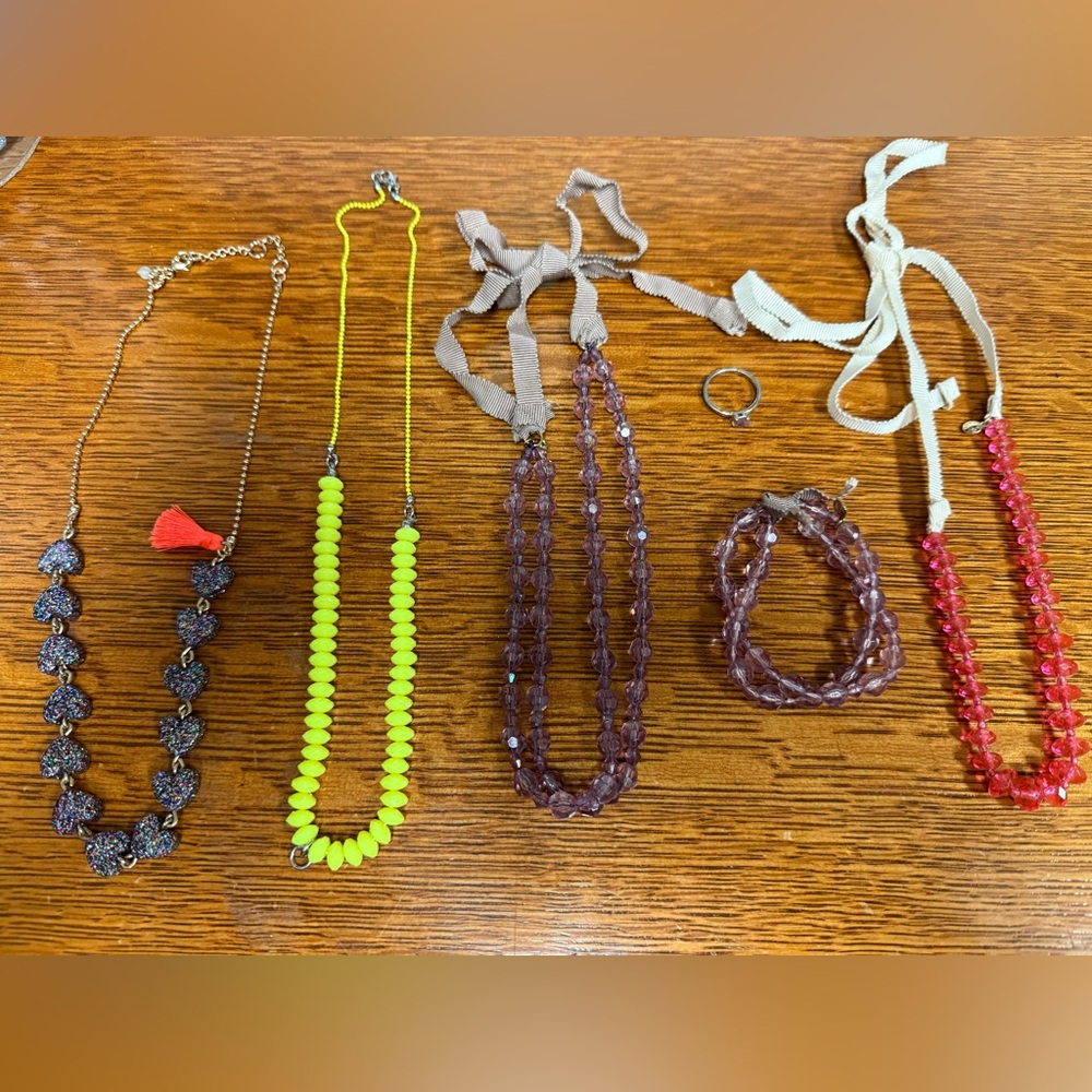 Crewcuts Jewelery lot, jcrew